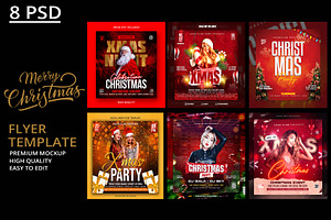 Christmas Flyer Template, a Templates & Theme by Designbuys