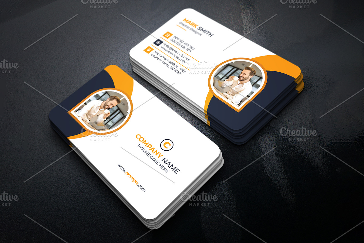 Business Card Design Photoshop, a Business Card Template by Sofir Nayeem