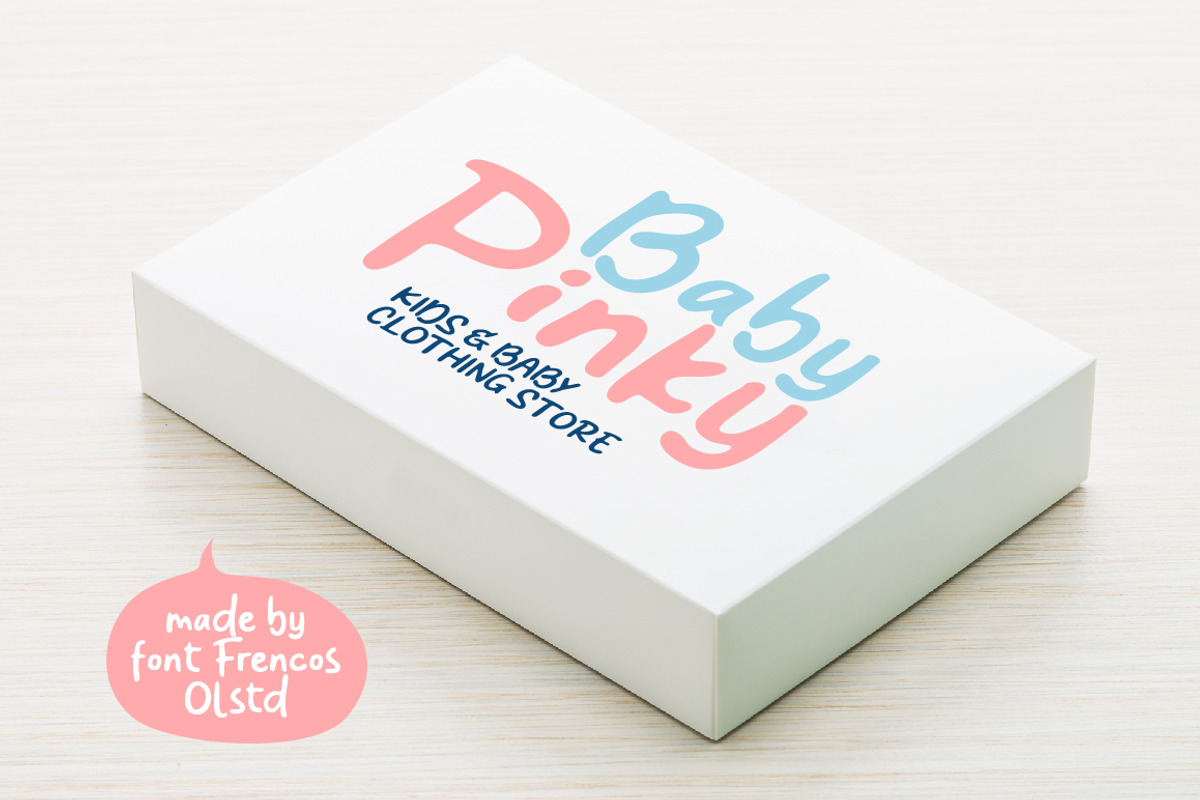 FRENCOS Olstd - Comic Font, a Handwritten Font by Olexstudio (Photo 4 of 7)