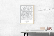 Europe Capitals - City Street Maps, an Illustration by AdrianDragne (Thumbnail 10 of 10)