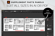 Adobe Supplement Facts Labels Temp, a Branding & Logo Template by Bdemm Studio (Thumbnail 3 of 6)