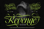 Thelly Black Typeface, a Blackletter Font by alit design (Thumbnail 11 of 17)