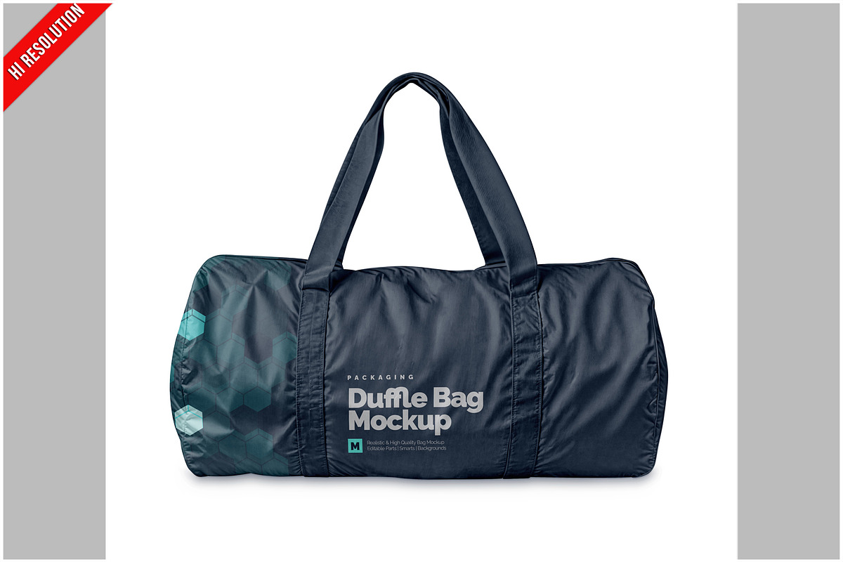 Gym Duffle Bag Mockup, a Product Mockup by Bruno's Shop (Photo 1 of 3)