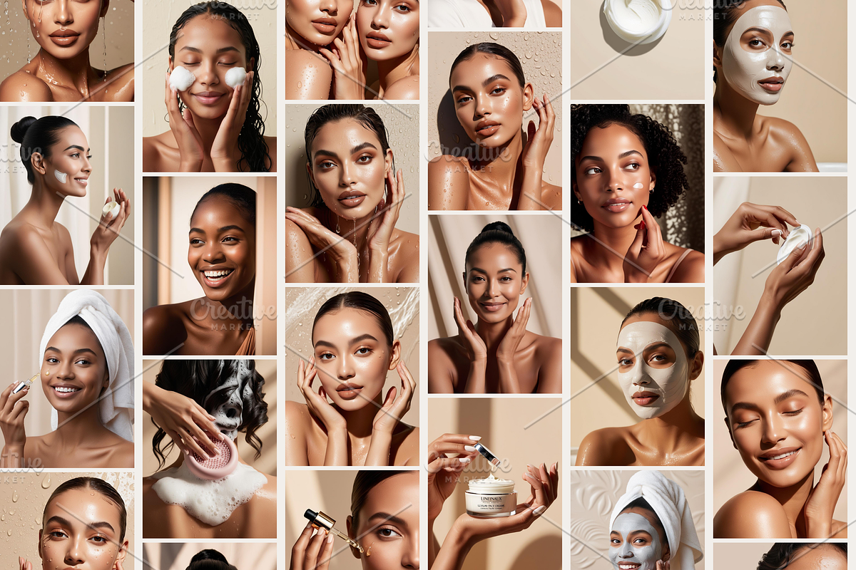 250 Beauty & Skincare Stock Photos, a Beauty & Fashion Photo by My Template Studio (Photo 9 of 10)