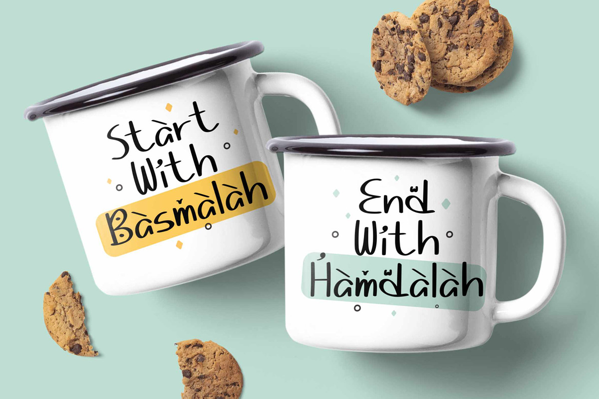 Bulkar - Cute Arabic Display Font, a Script Font by Runsell Studio (Photo 4 of 5)