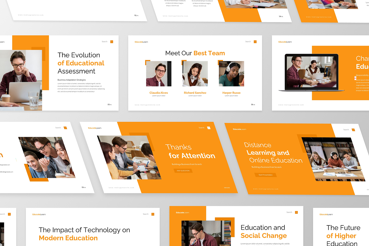 Education Keynote Template, a Presentation Template by GraphauseProject (Photo 6 of 6)