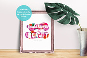 Editable Frame Mockups Scenes Bundle, a Print Template by Hype Your Prints (Thumbnail 5 of 10)