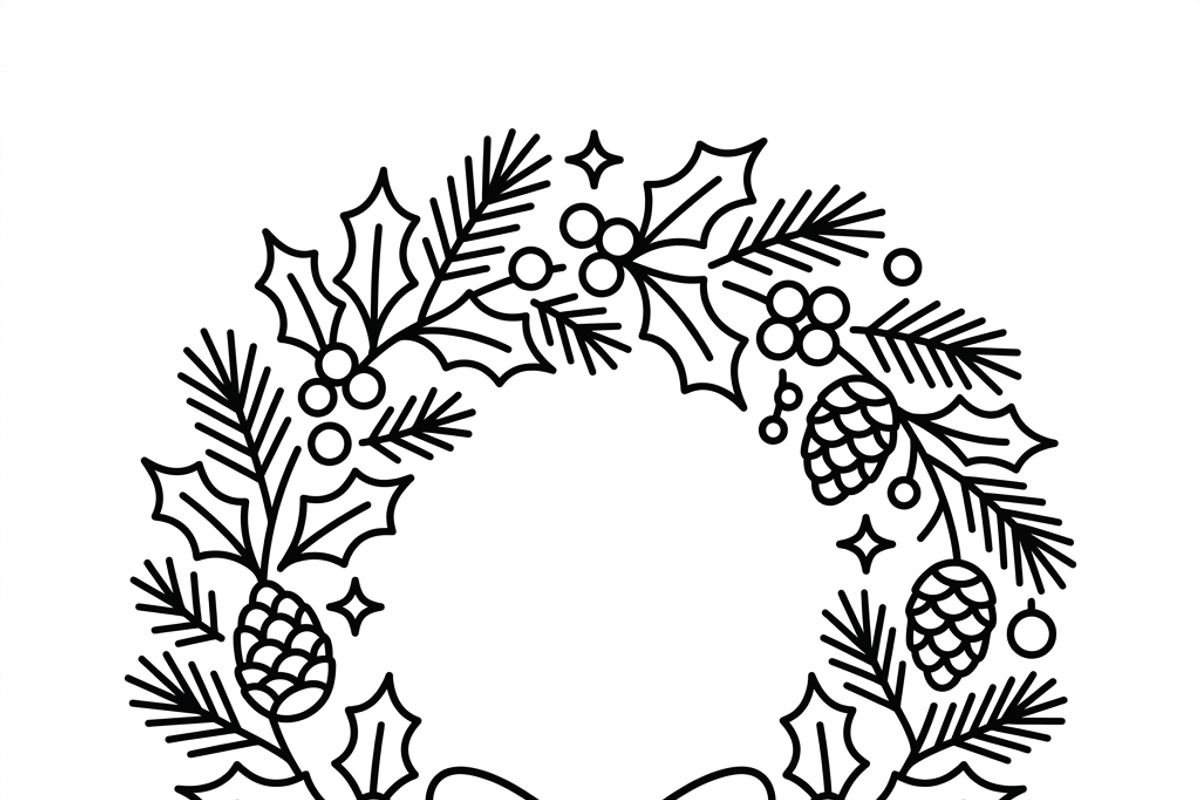 44 Cozy Christmas Home Icons, an Outline Icon by adenpinkstore (Photo 6 of 22)