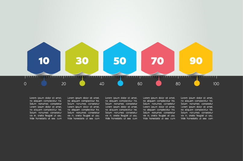 Timeline template, layout., a Presentation Template by VectorAN