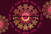 Mandala Circular Pattern Vector Pack, a Background Graphic by NJ Himel (Thumbnail 15 of 95)