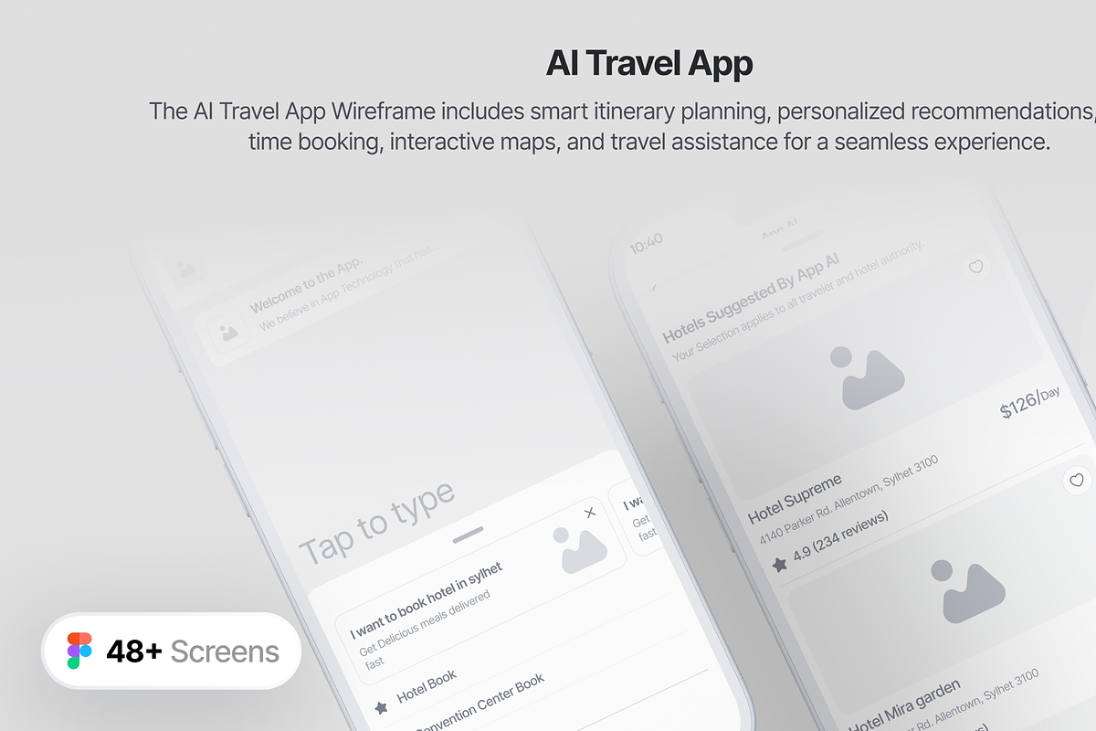 UIblueprint Wireframe Kit (Vol - 02), an UI Kit Template by floxui (Photo 9 of 10)