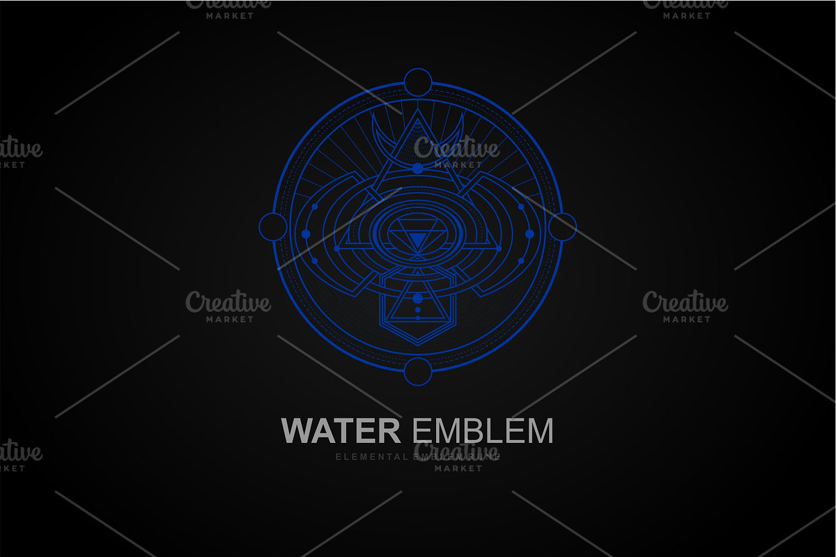 Elemental Emblem Runes, an Illustration by azhartz (Photo 3 of 7)