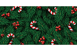 Christmas background candy, a Texture Illustration by kotoffei