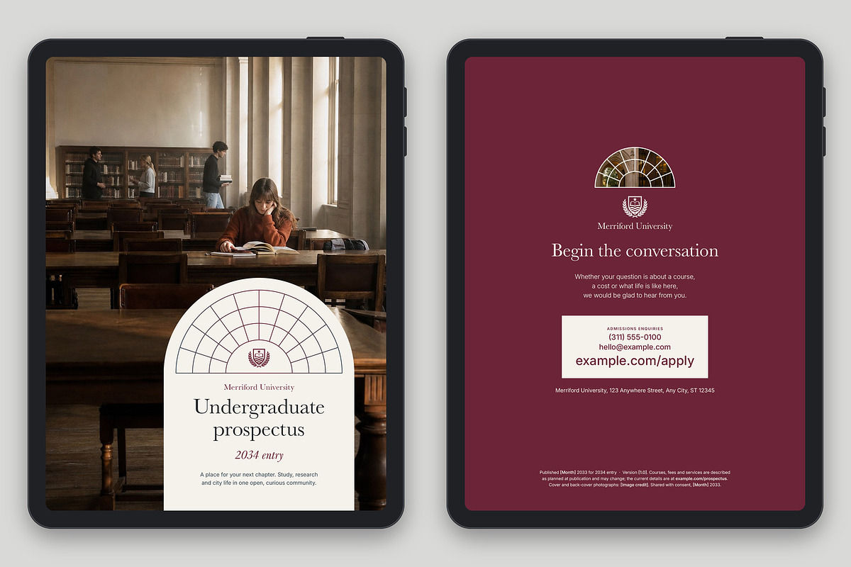 University Prospectus Digital, a Brochure Template by BrandPacks (Photo 5 of 6)