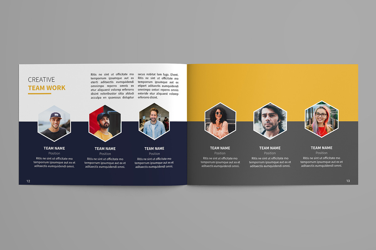 A5 Simple Brochure, a Brochure Template by BoriesBechker (Photo 6 of 9)