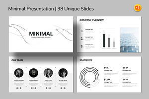 Minimal PowerPoint Template, a Presentation Template by Design Vault