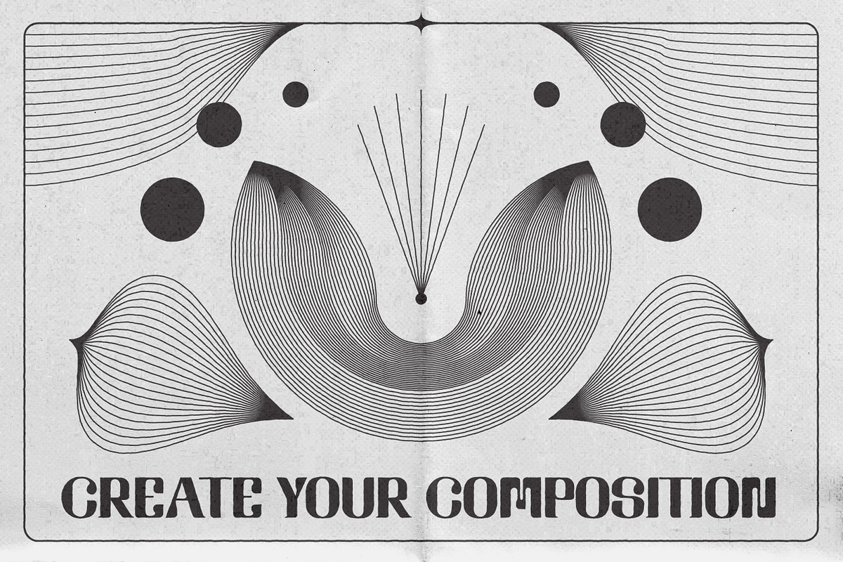 Abstract Boho Linear Vector Shapes, a Graphic by Vanzyst (Photo 2 of 24)