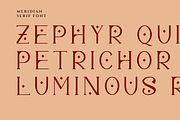 Meridian Premium Serif Font, a Serif Font by Artiveko (Thumbnail 8 of 11)