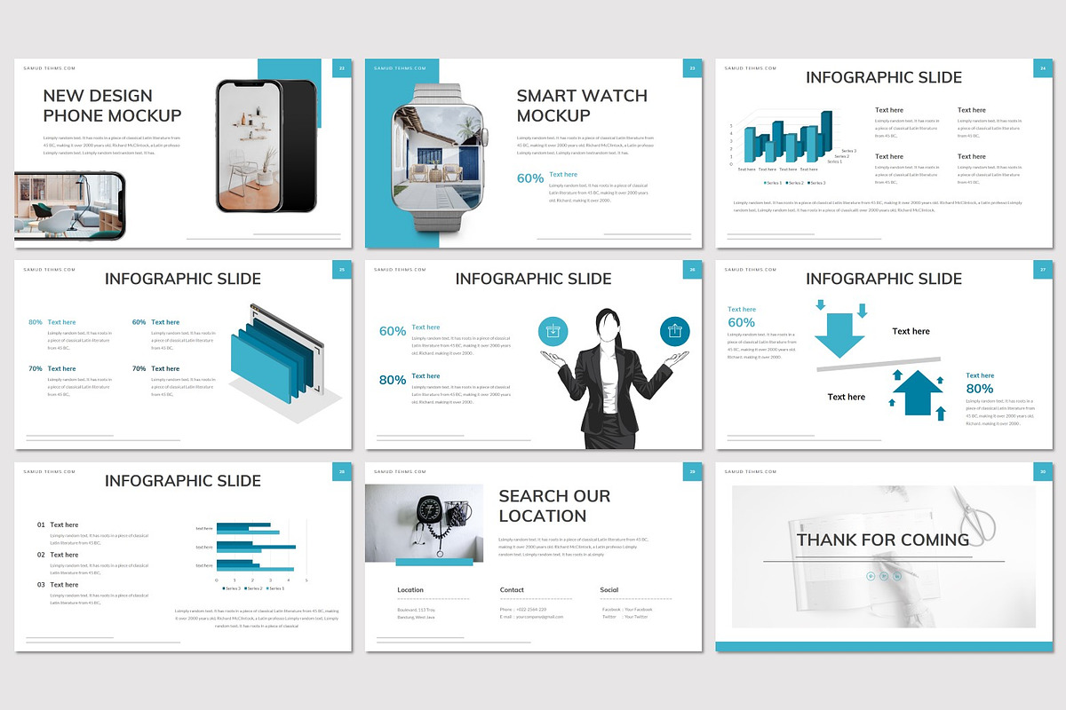 Samud - Google Slides Template, a Presentation Template by inspirasign