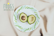 Watercolor Frogs Clipart PNG, an Animal Illustration by NataliArkushArt (Thumbnail 9 of 13)