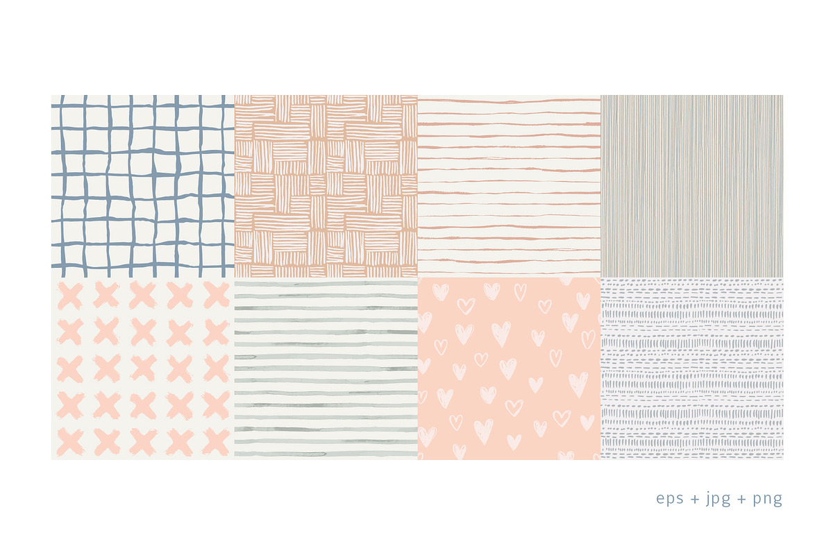 Handmade patterns, a Pattern Graphic by Magnia