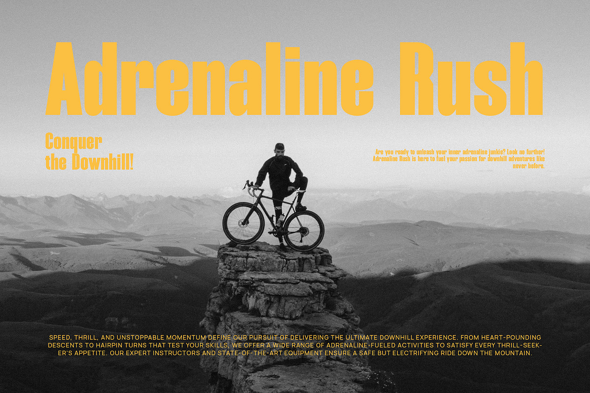 Javinra - Modern Condensed Sans, a Sans Serif Font by TypeLogue (Photo 3 of 5)