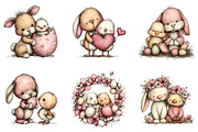 Easter Bunny Chick Clipart, an Illustration by CreationArt (Thumbnail 7 of 7)