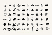 Earth Nature Sketch Doodle Icons, a Solid Icon by CreativeWilderness (Thumbnail 8 of 13)