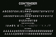 VT Contender - Vintage Display Font, a Sans Serif Font by ViactionType (Thumbnail 11 of 14)