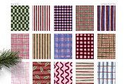Painterly Christmas Backgrounds, a Background Graphic by SunnyAfternoons (Thumbnail 9 of 16)