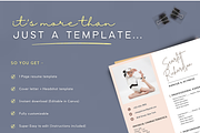 Ballet Resume template Canva 2024, a Resume Template by Climbwithelevator (Thumbnail 5 of 6)