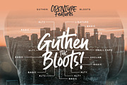 Guthen Bloots, a Script Font by azetypestudios.com (Thumbnail 19 of 21)
