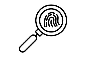 Search Line Icon, an Icon by Pexelpy