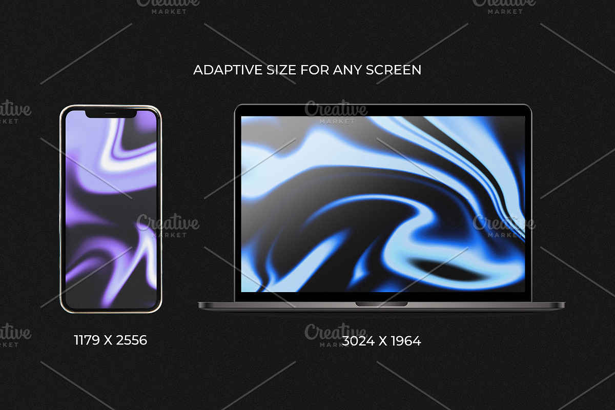 15 Grainy Wave Gradient Backgrounds, a Background Graphic by Kojaif (Photo 3 of 5)