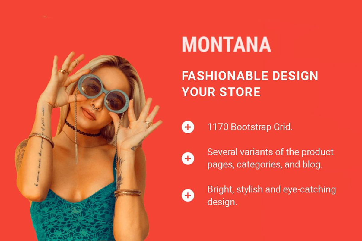 MONTANA — Modern OpenCart Store, a Websites & App Template by NetGon_Tech's Shop