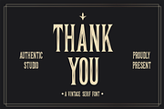 Royale Forgone Font, a Slab Serif Font by Authentic Studio (Thumbnail 8 of 8)