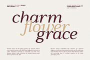 GC Romans Flower - Elegant Serif, a Serif Font by Glyphonic (Thumbnail 8 of 15)