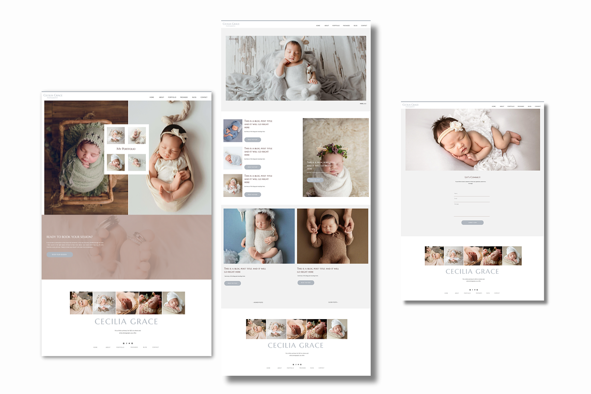Showit Photography Website Template, a WordPress Template by Sara Martin Designs (Photo 5 of 6)