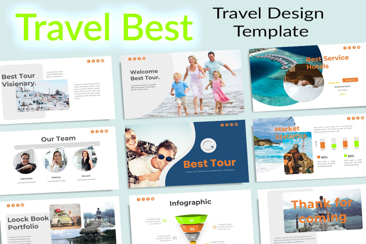 Travel Best GSL-Key Template, a Presentation Template by yanindesign (Photo 1 of 7)