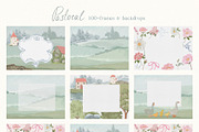 Cottagecore PNG Frames Illustrations, a Decorative Illustration by whiteheartdesign (Thumbnail 12 of 19)
