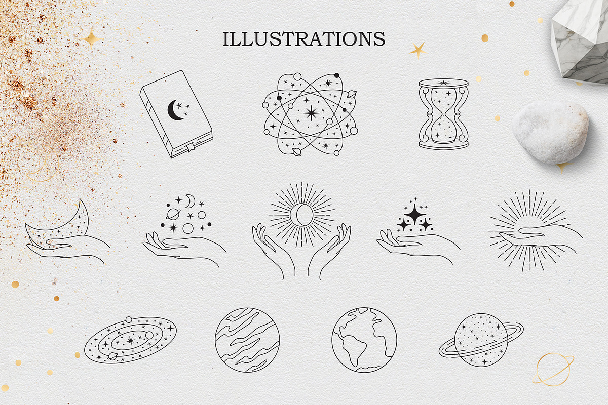 Zodiac signs and constellations, an Illustration by NatalieArtShop (Photo 6 of 16)