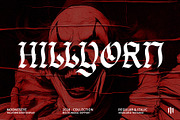 Hillyorn – Modern Blackletter Font, a Blackletter Font by MooneseyeType (Thumbnail 1 of 10)