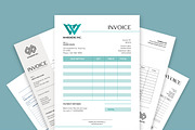 50 Invoice Templates Canva Editable, a Templates & Theme by TemplateCastleStore (Thumbnail 2 of 10)
