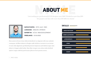 Phantom-Resume/CV/Portfolio Template