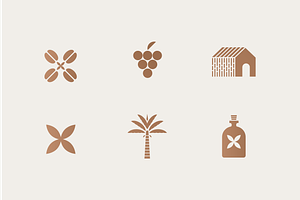 Resort Logos And Branding Elements