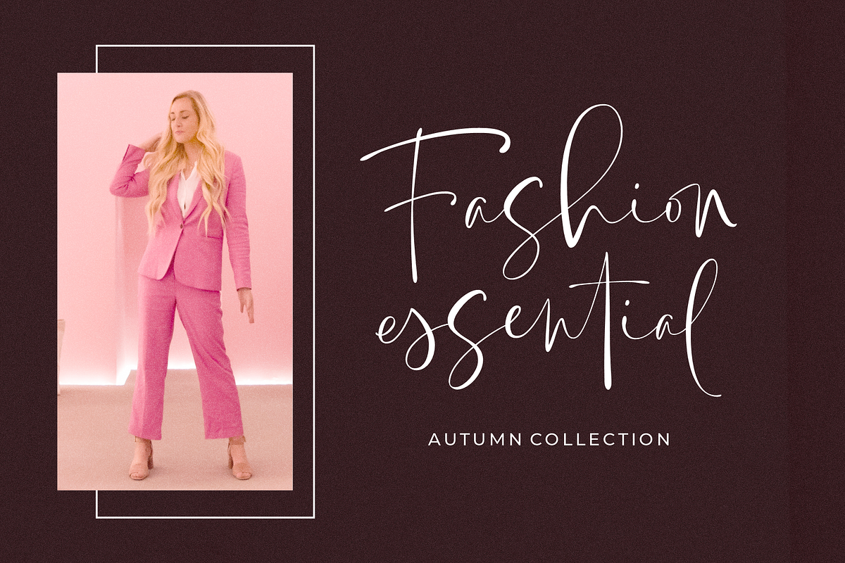 High Class – Handwritten Font, a Script Font by RedyStudio (Photo 8 of 15)