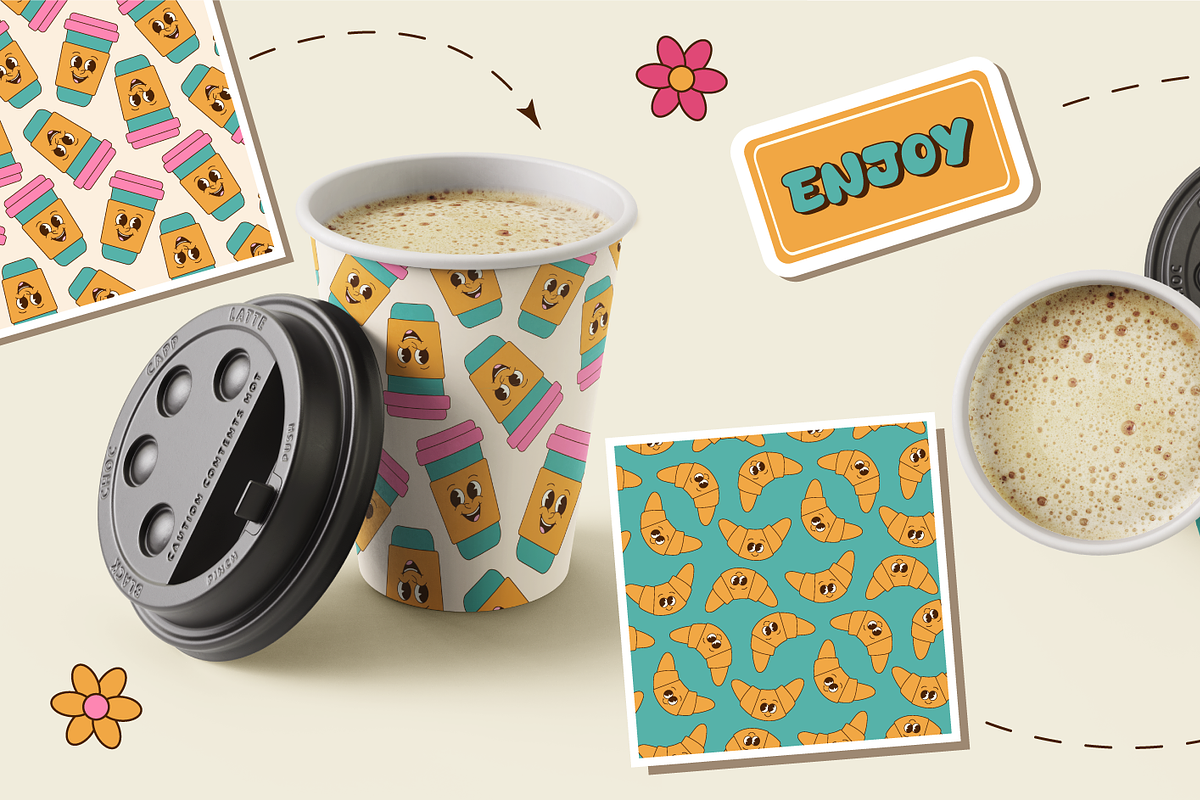 Groovy Sweet Food Collection, a Food Illustration by Alla's Creations (Photo 9 of 13)