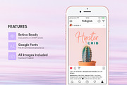 Dreamy Vibes - Social Pack, a Social Media Template by The Wedding Shop (Thumbnail 5 of 7)