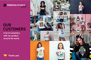 Teenager T-Shirt Mock-Up Set, a Shirt Mockup by Freeman Studio (Thumbnail 10 of 14)
