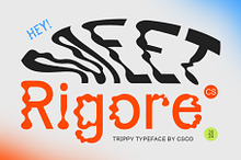 CS Rigore – Trippy Font